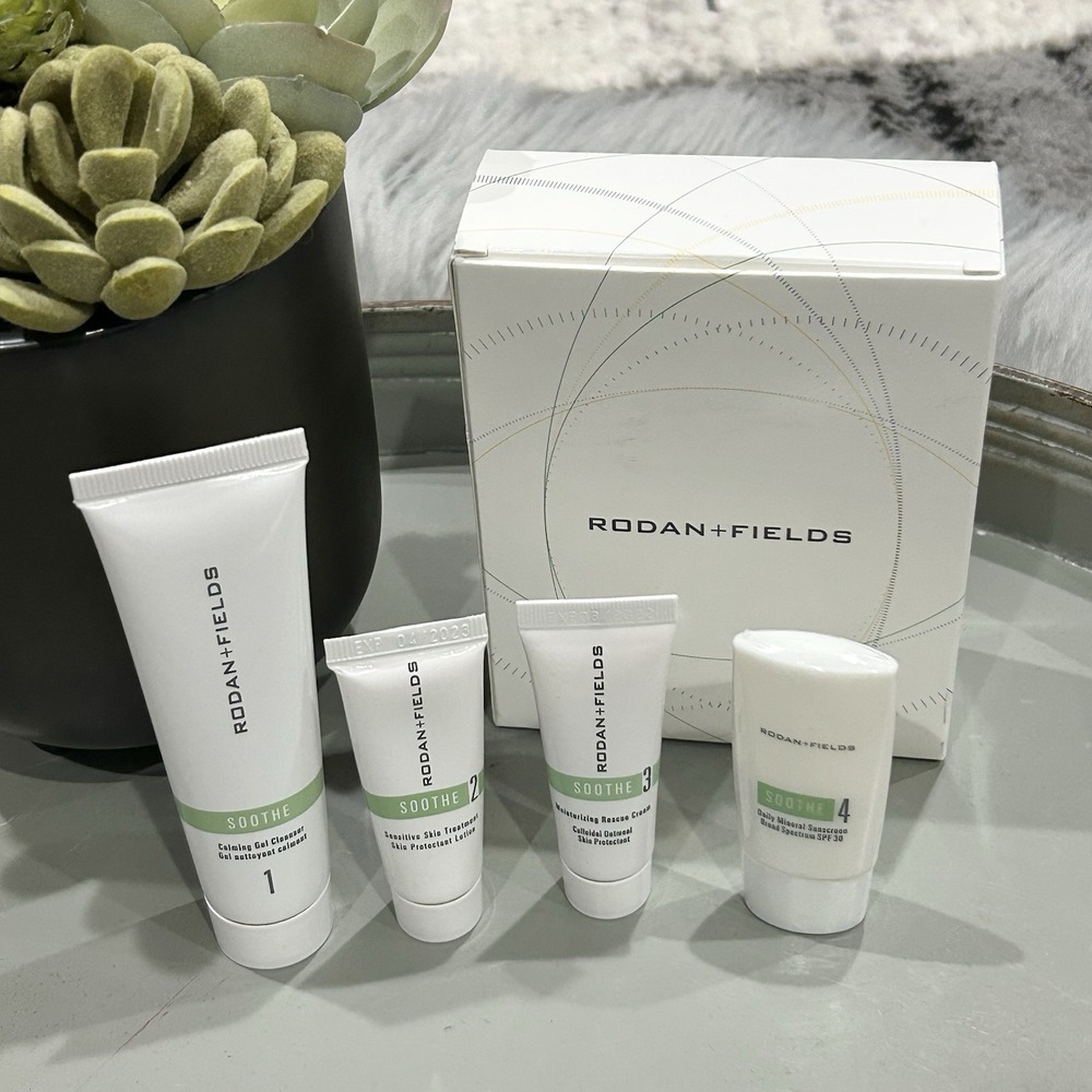 Rodan + Fields Soothe Regimen On-The-Go Travel Size Skincare Set New in Box